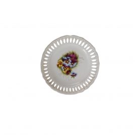 Collector wall plates Purple flower