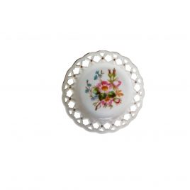 Collector wall plates Openwork plate flower