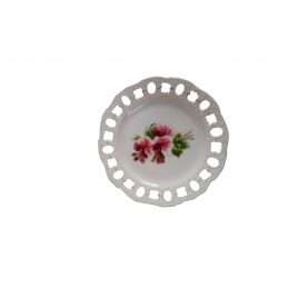 Collector wall plates Openwork plate flower