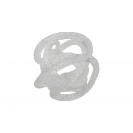Glass Rope Knot Paperweigh