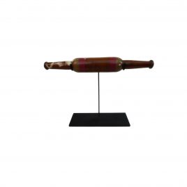 Antique Wooden Rolling Pin with stand