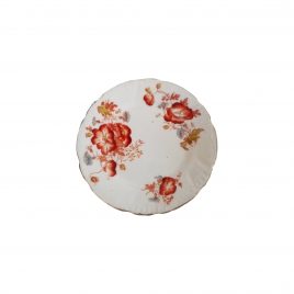 Collector wall plates red flower