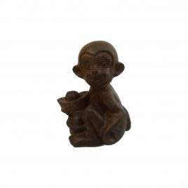 Antique Chinese Wooden Monkey