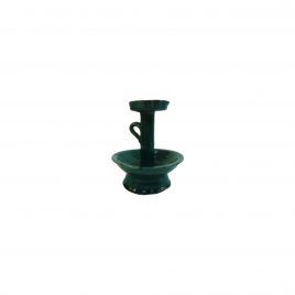 Emerald Green Ceramic Candle Holder