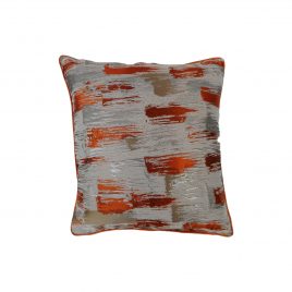 Copper Brush Pattern Pillow