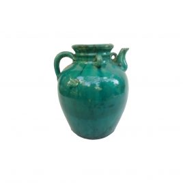 Emerald Green Ceramic Pot
