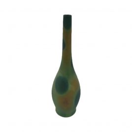 1980’s Green Pattern Ceramic Vase (Vintage Collection)
