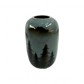 Christmas Finland Pattern Ceramic Vase (Vintage Collection)