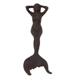 Metal Mermaid Sculpture