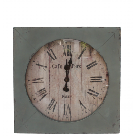 Wooden clock