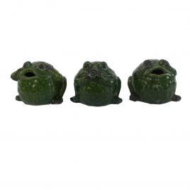 Green Frog set 3 pcs
