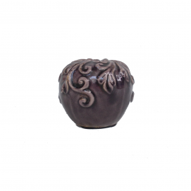 Purple apple ceramic