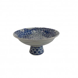 Blue & White Ceramic Bowl