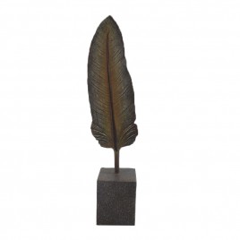 Leaf Ornament On Stand