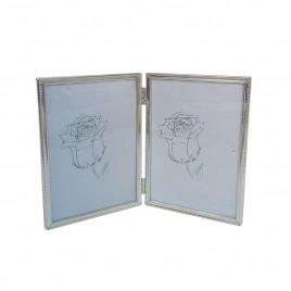 Double Sided Silver Plated Frame