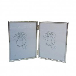 Double Sided Silver Plated Frame