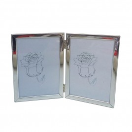 Double Sided Silver Plated Frame