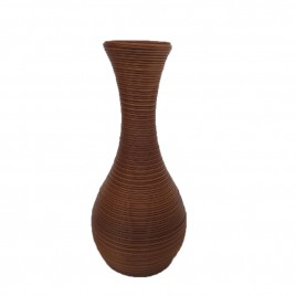 Outdoor rattan Vase (Brown)