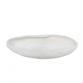 Sand Stone White Coral Plate (Large)