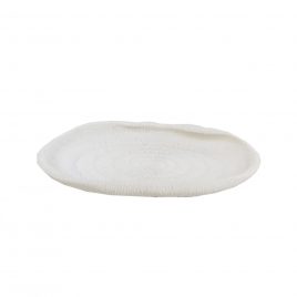 Sand Stone White Coral Plate (Small)