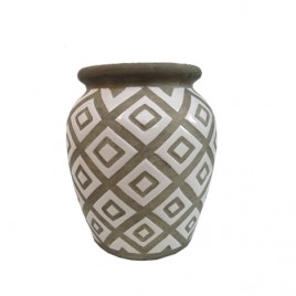 Painted African Stool