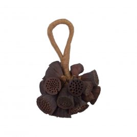 Decorative lotus stemmed pots