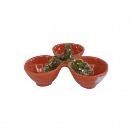 Ceramic Nut Bowl Pumpkin
