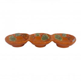 Ceramic Nut Bowl Pumpkin