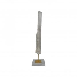 Candle Quartz Display with Base