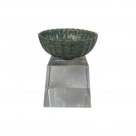Cracked green glaze chinese ceramic bowl