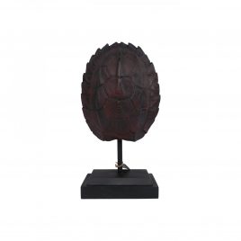 Resin tortoise shell with base