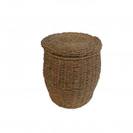 Woven Lidded basket