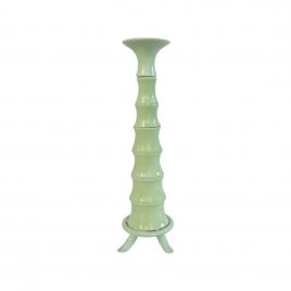 Ceramic Mint Candle Holder