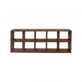 Small wooden shelves