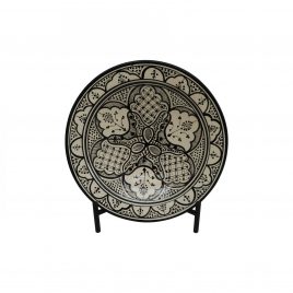 Morocco Safi Platter with iron stand
