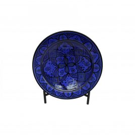 Morocco Safi Platter with iron stand