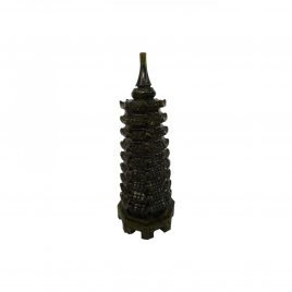 Chinese jade carved pagoda