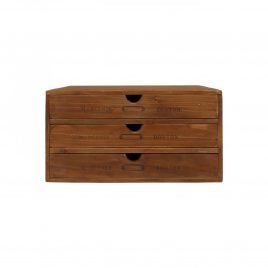 Small wooden drawer storage(3 drawers)