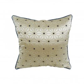 Gold Quilted Star Pillow