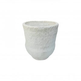 White Pottery Planter