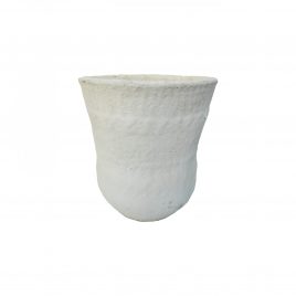 White Pottery Planter