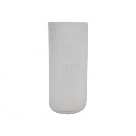Frosted Glass Vase (L)