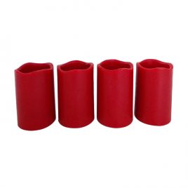 LED red candle set