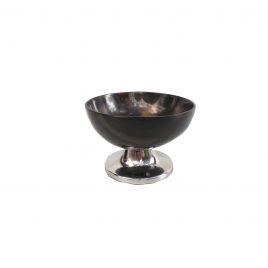 Horn Bowl with metal