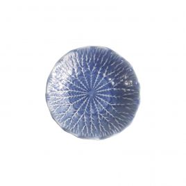 Blue cabbage ceramic plate