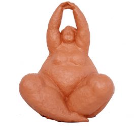 Grey Modern Fat Lady