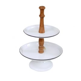 Metal-2 Tiered Tray