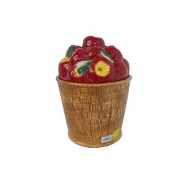 Ceramic Apple Canister