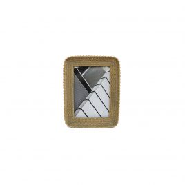 Gold Woven Rope Frame (S)
