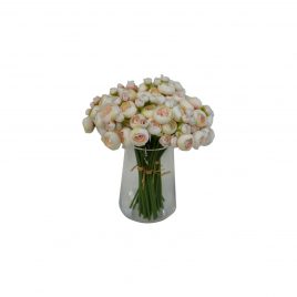 Artificial flower White